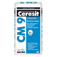Клей для плитки CM 9 STANDARD, 25 кг