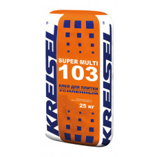 Клей для плитки усиленный Super Multi 103, 25 кг