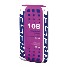 Белый эластичный клей для камня Natursteinkleber 108, 25 кг