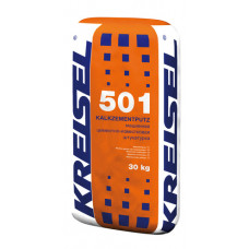 Машинная цементно-известковая штукатурка Kreisel Kalkzement-maschinenputz 501, 25 кг.  