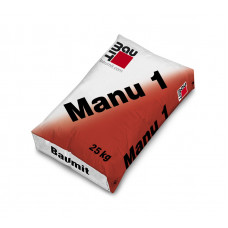 Штукатурка цементно-известковая Baumit Manu 1, 25 кг.