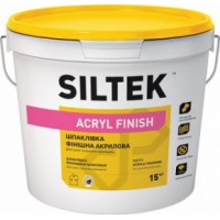 Шпаклевка акриловая финишная Siltek Acryl Finish, 15 кг.
