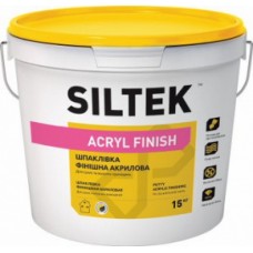 Шпаклевка акриловая финишная Siltek Acryl Finish, 15 кг.